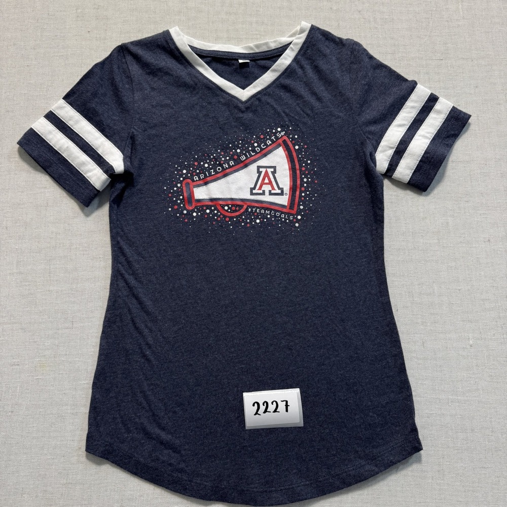 Arizona Wildcats Graphic Tee Womens Medium Navy Blue New without Tags